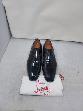 Christian Louboutin Greg on MENS Flat Patent Leather Shoe
